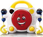 Przenośny odtwarzacz CD Lenco karaoke z Bluetooth dla dzieci
