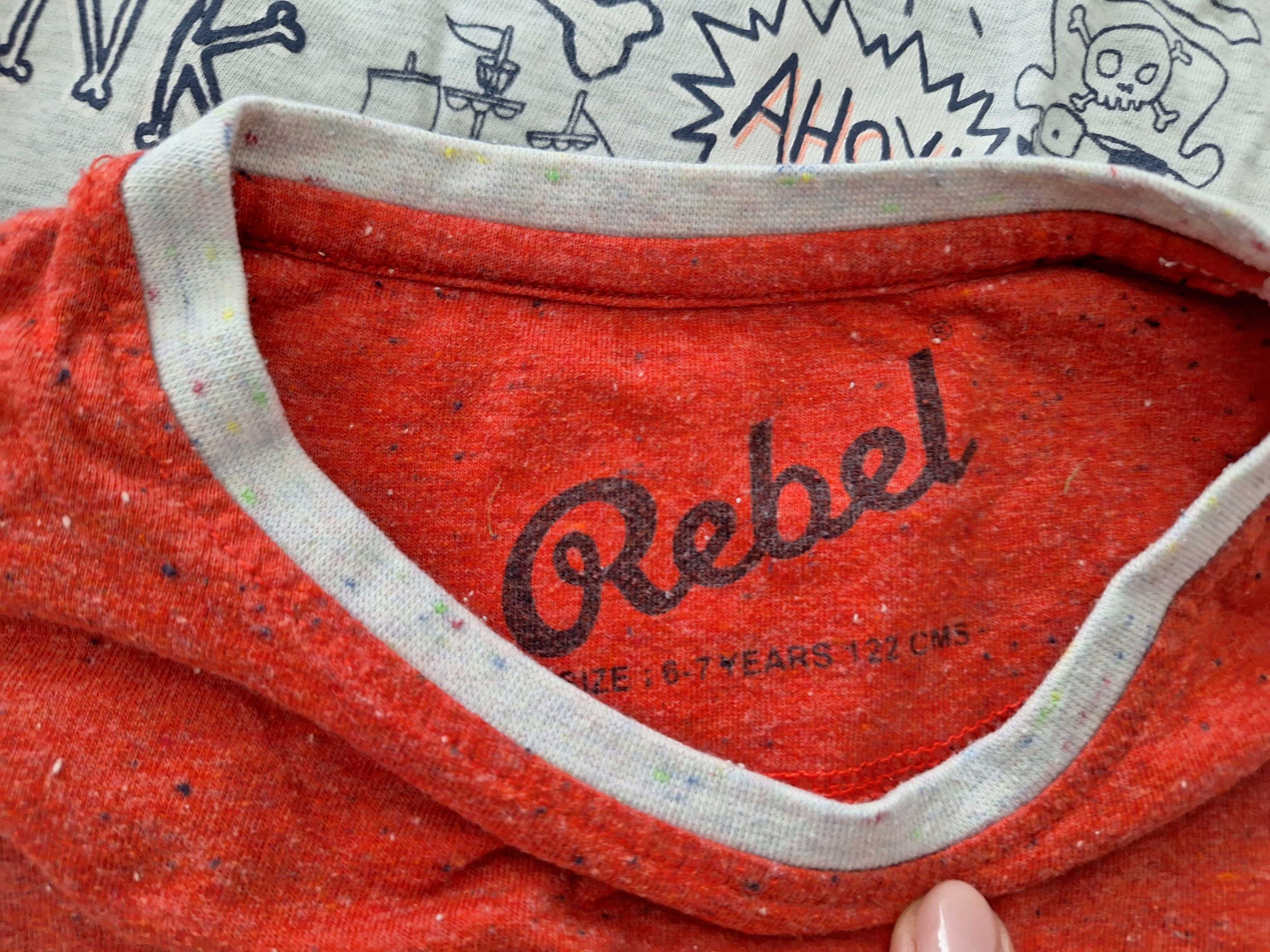 Bluzki z krótkim rękawem, t-shirt dla chłopca 15 sztuk, rozmiar 122