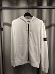 Худі STONE ISLAND 64220 Zip Hooded Sweatshirt White SI0141-WT