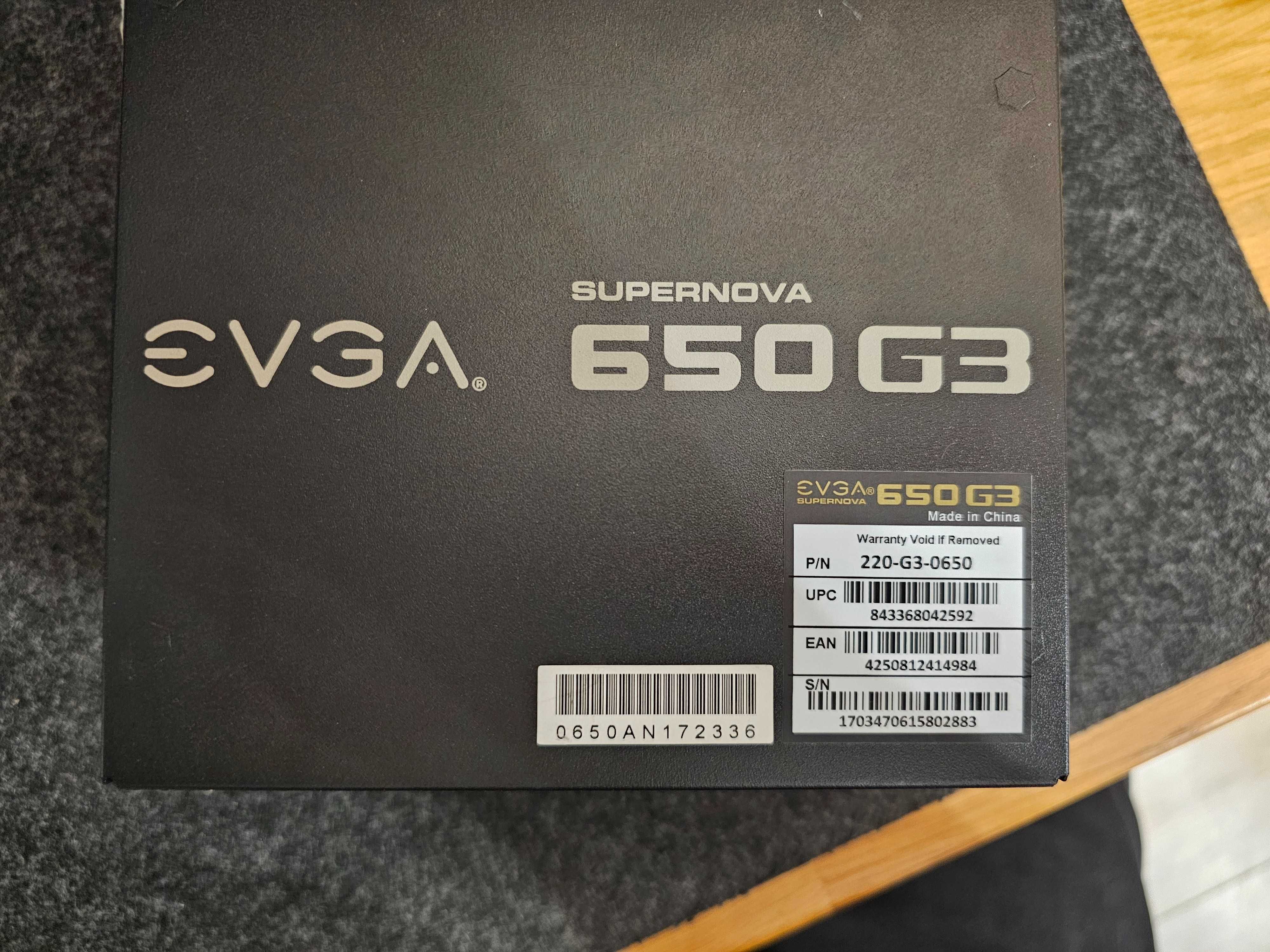 Zasilacz ATX EVGA supernova 650 W