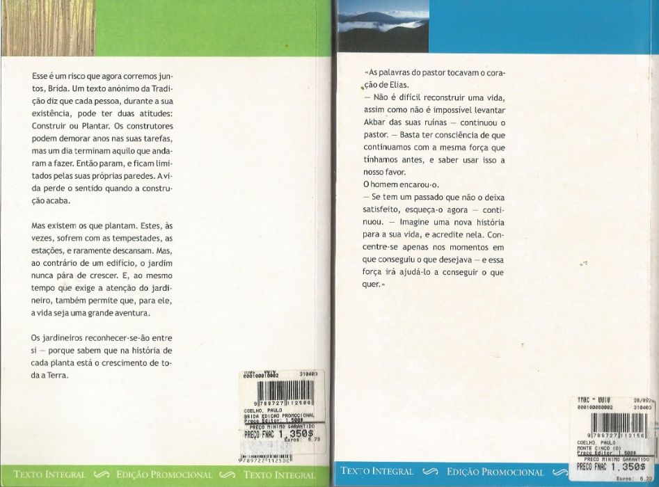 LIVROS- Paulo Coelho -Pergaminho