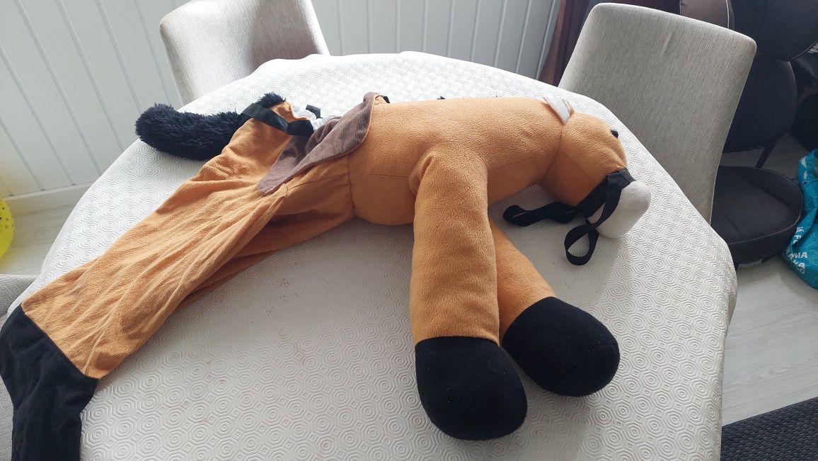 Fato carnaval cavalo tamanho 4 a 7 anos.