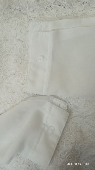 кружевная блузка 1-2 класс