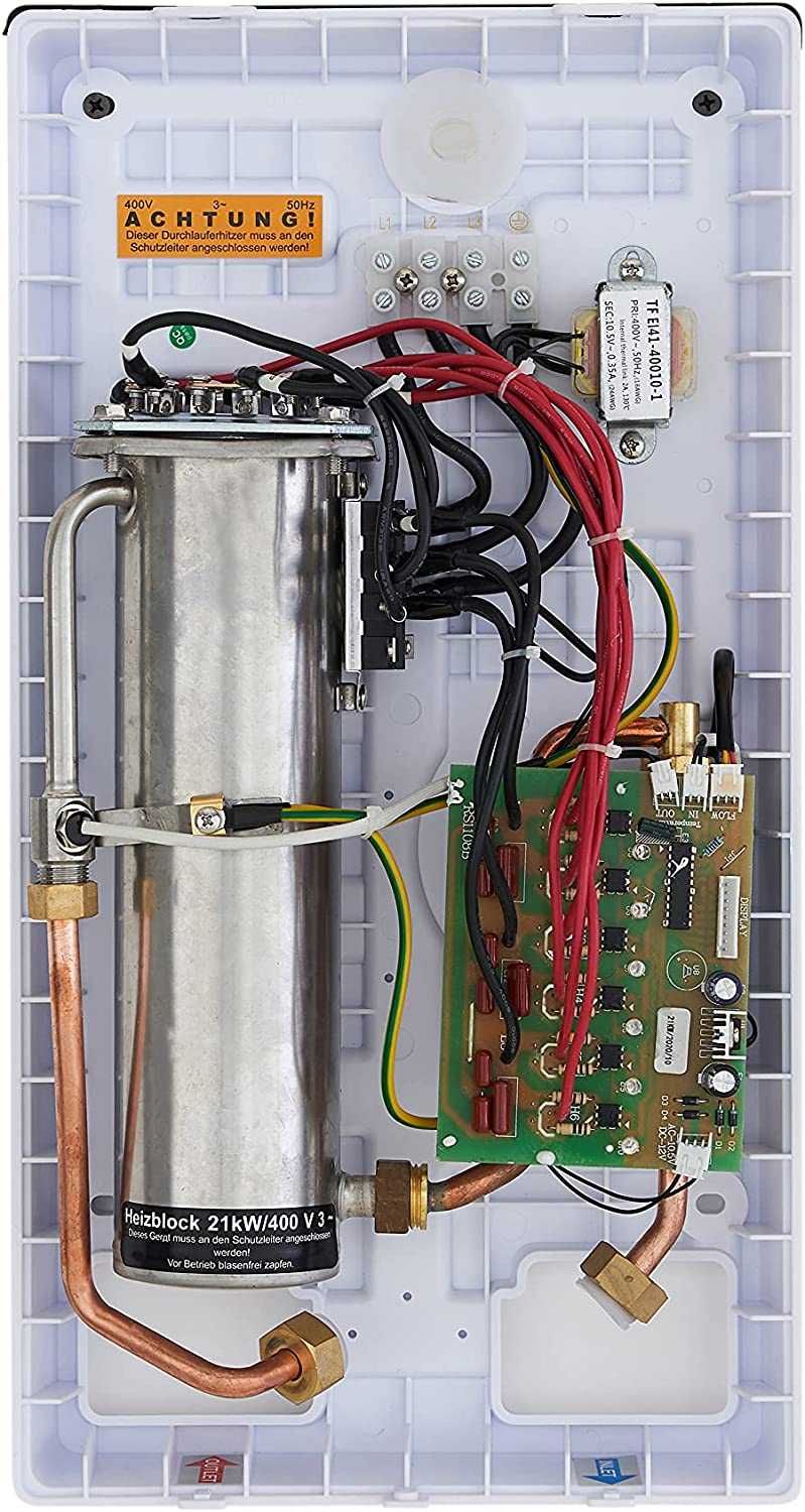 водонагрівач електронний безбаковий  thermoflow Elex