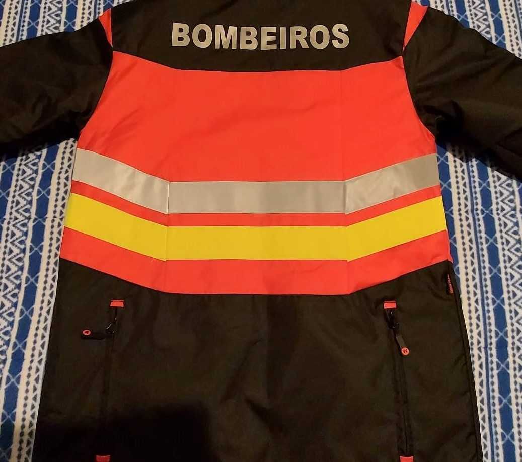 Casaco impermeável Bombeiros