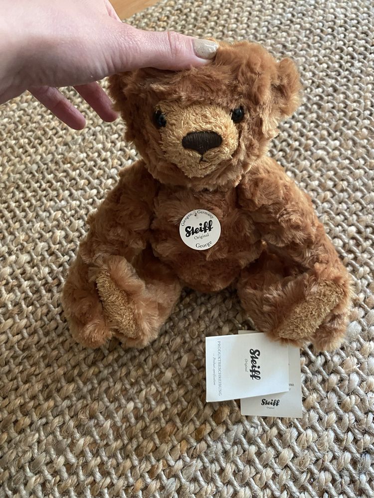 Nowy mis pluszak maskotka steiff teddy bear George 32 cm