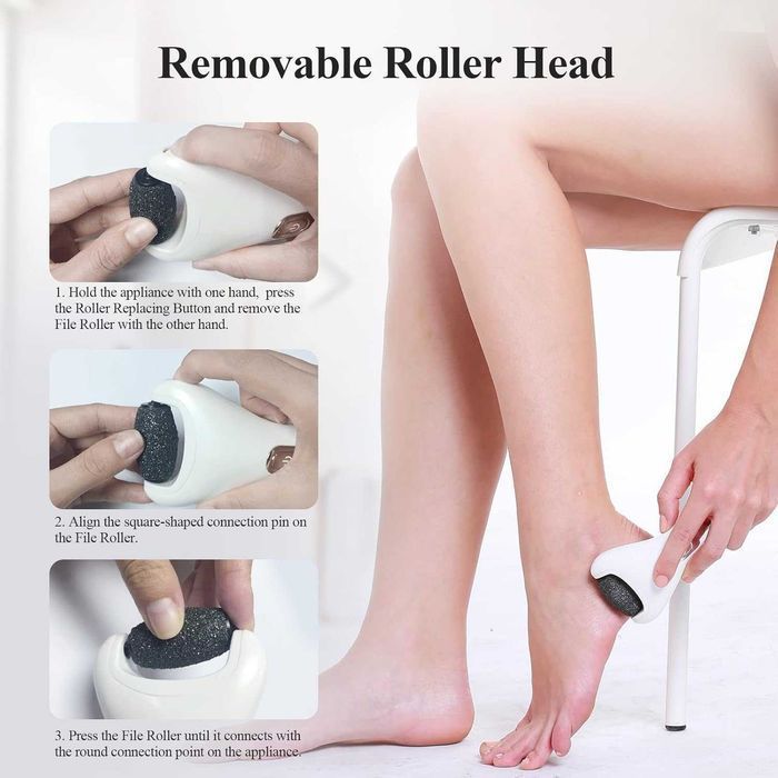 TOUCHBeauty - Pilnik elektryczny do stóp pięt tarka frezarka USB