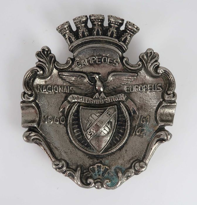 Cinzeiro Benfica Campeão nacional e Europeu 1960