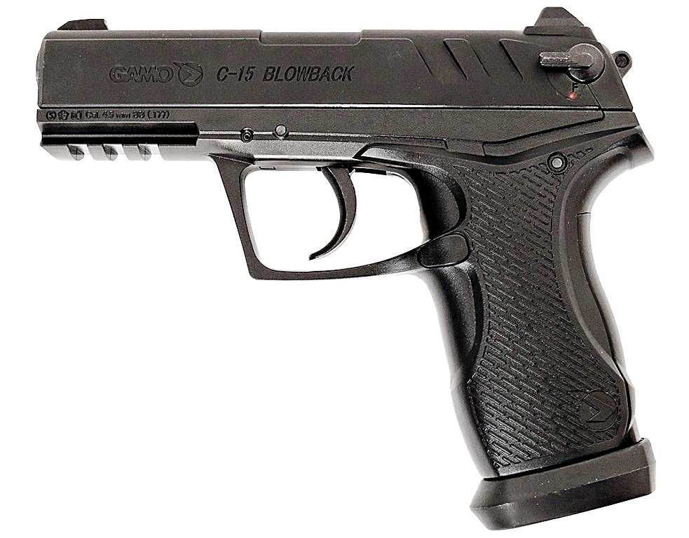 Gamo C-15 Blowback a CO2 cal. 4,5mm - nova, em caixa - garantia Gamo
