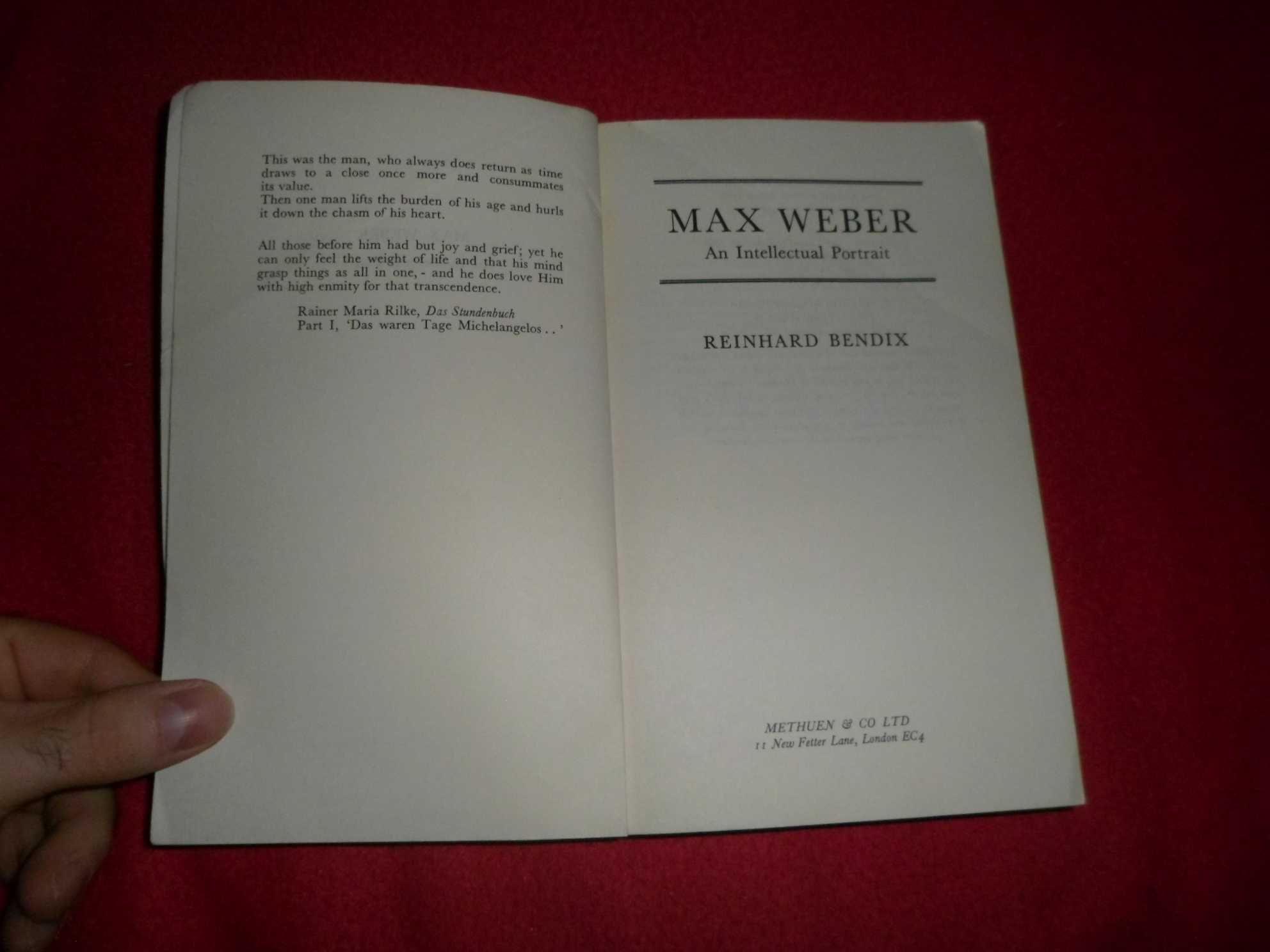 Reinhard Bendix - Max Weber An intellectual portrait