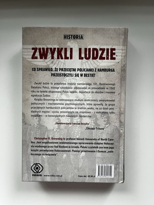 Zwykli ludzie Christopher R. Browning
