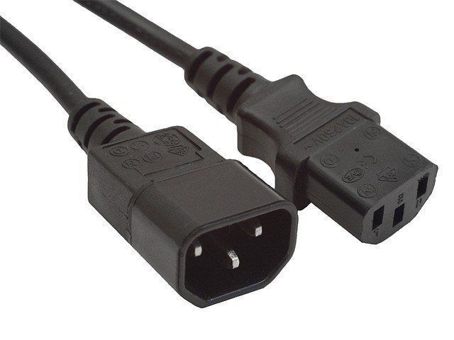 Kabel zasilający Cablexpert PC-189 1,8m 3-biegunowy czarny