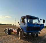 Mercedes.  6x4.   rama  do zabudowy