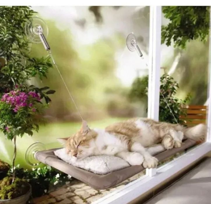 Підвісна лежанка - гамак для котів