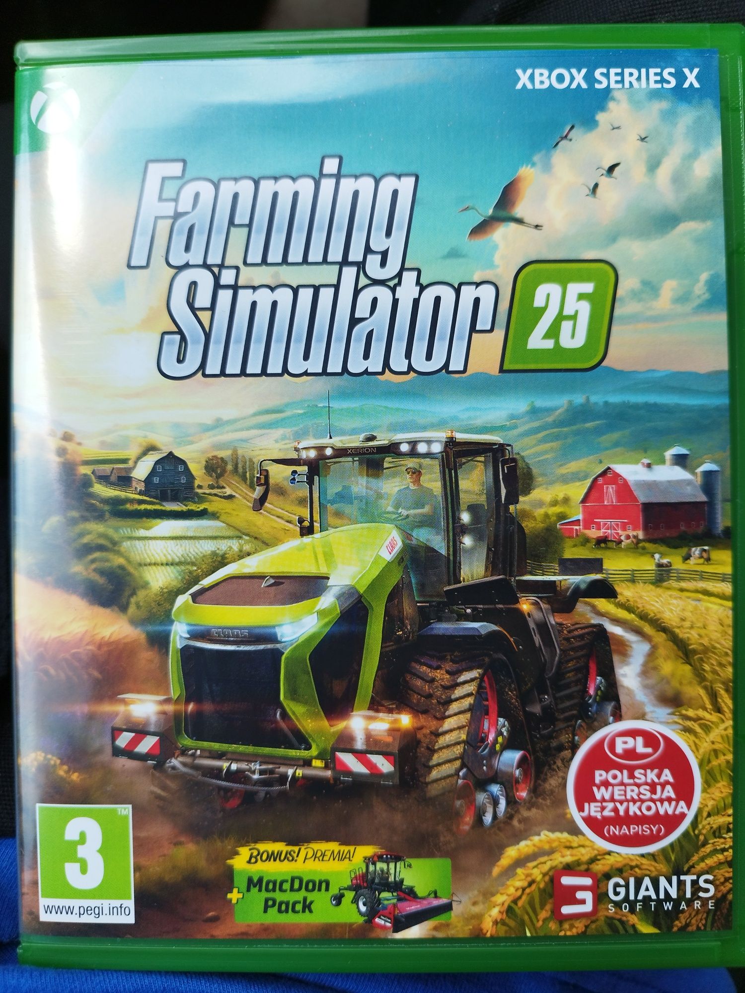 Farming Simulator 25 Xbox series X
