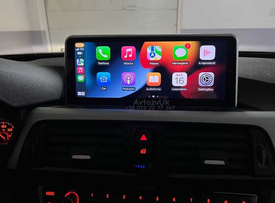 Дисплей BMW 1 2 F20 F22 F23 F87 F45 F46 Gran Tourer Android 14 CarPlay