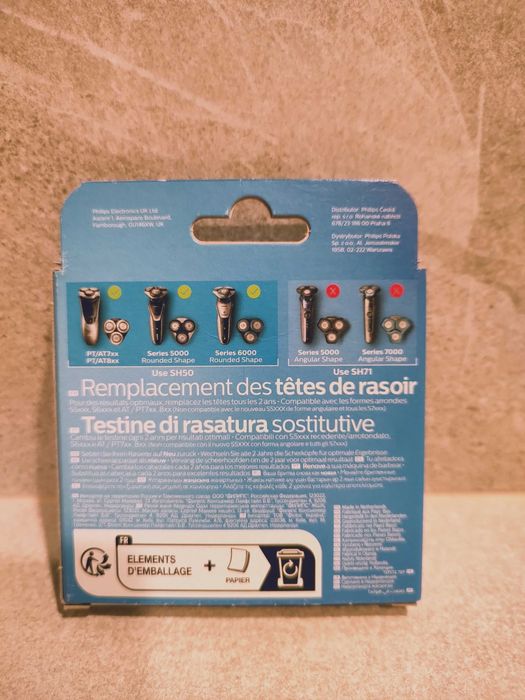 SH50/50 Głowice Golące SERIA 5000