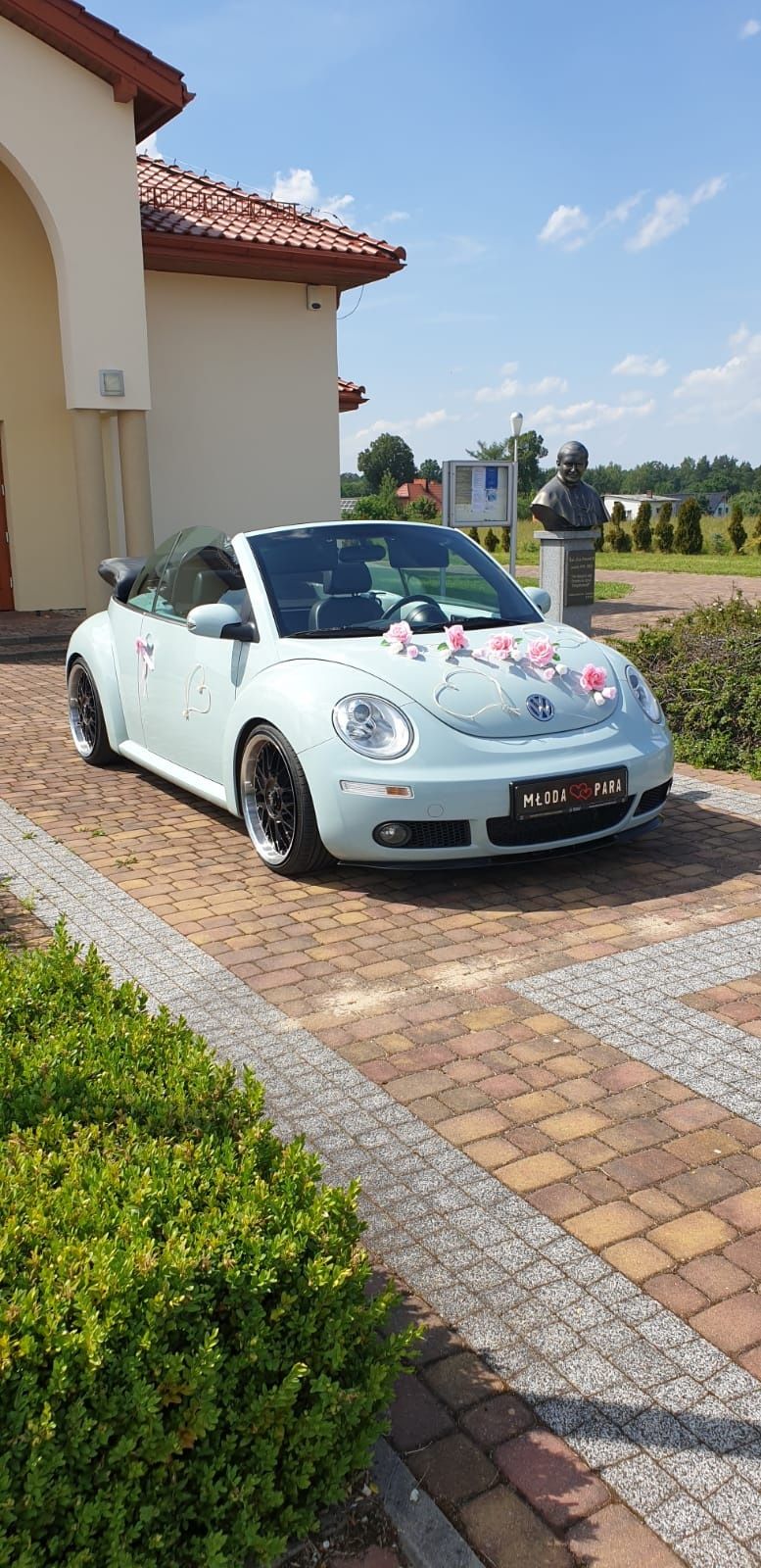 auto do slubu auto na wesele samochod Vw New beetel / garbus
