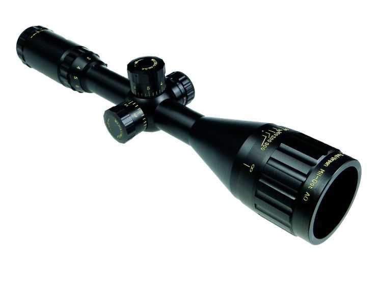 Luneta Kandar KB 3-9X50 AO ME Mil Dot z paralaksą