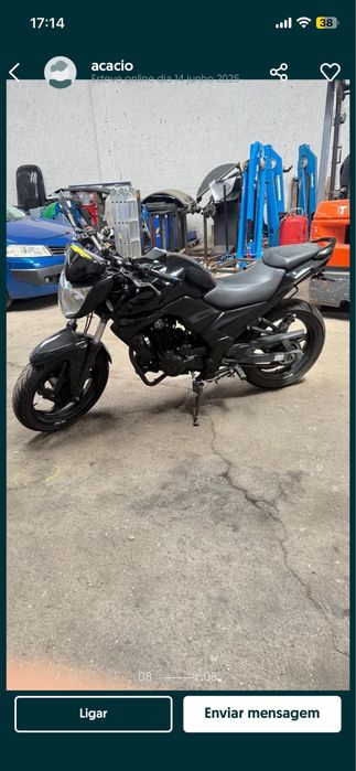 Vendo/Troco Sym Wolf 125