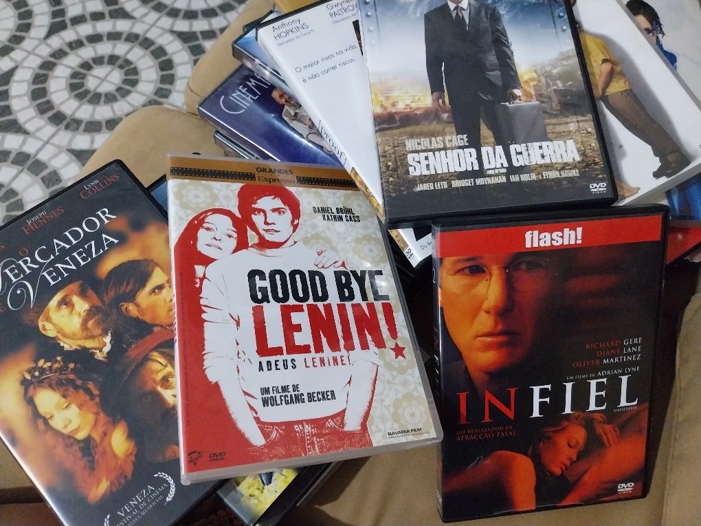 Dvd's filmes, documentários, outros