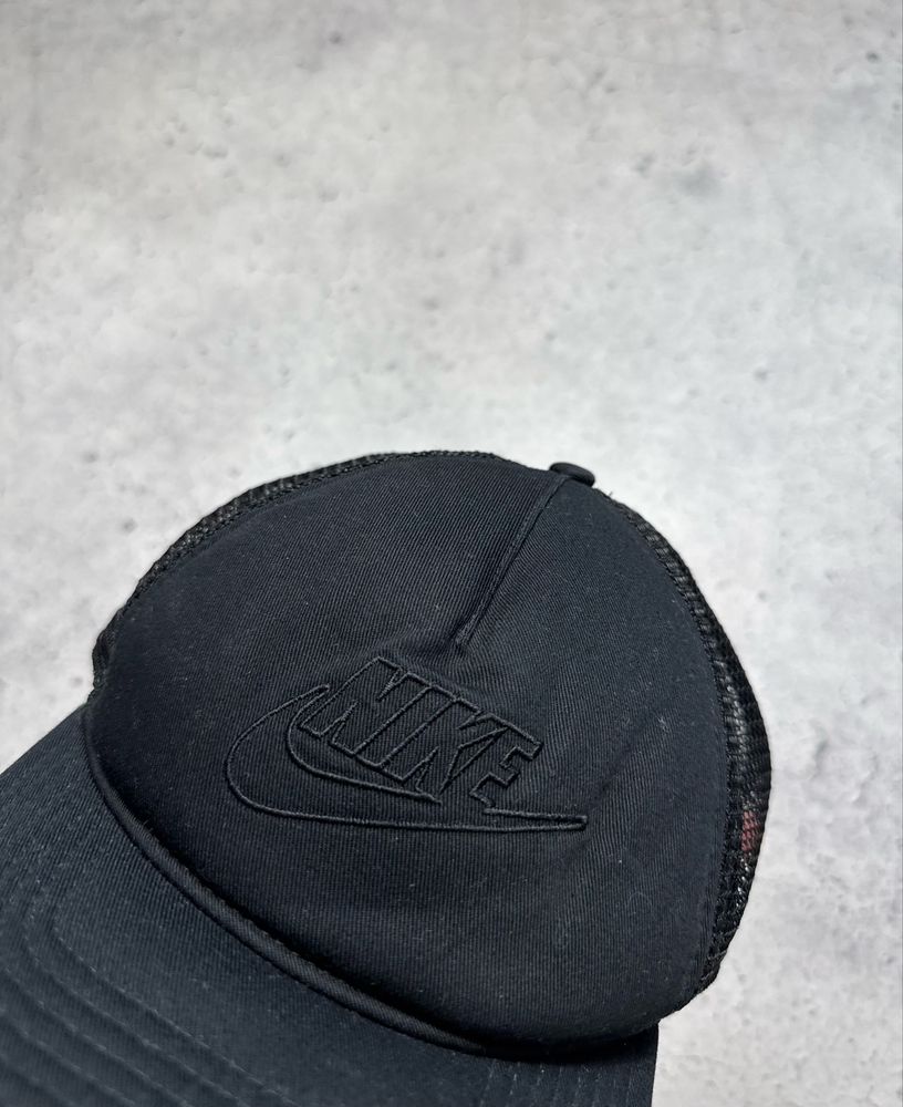 Черная Кепка Nike Big Swoosh Оригинал Идеал