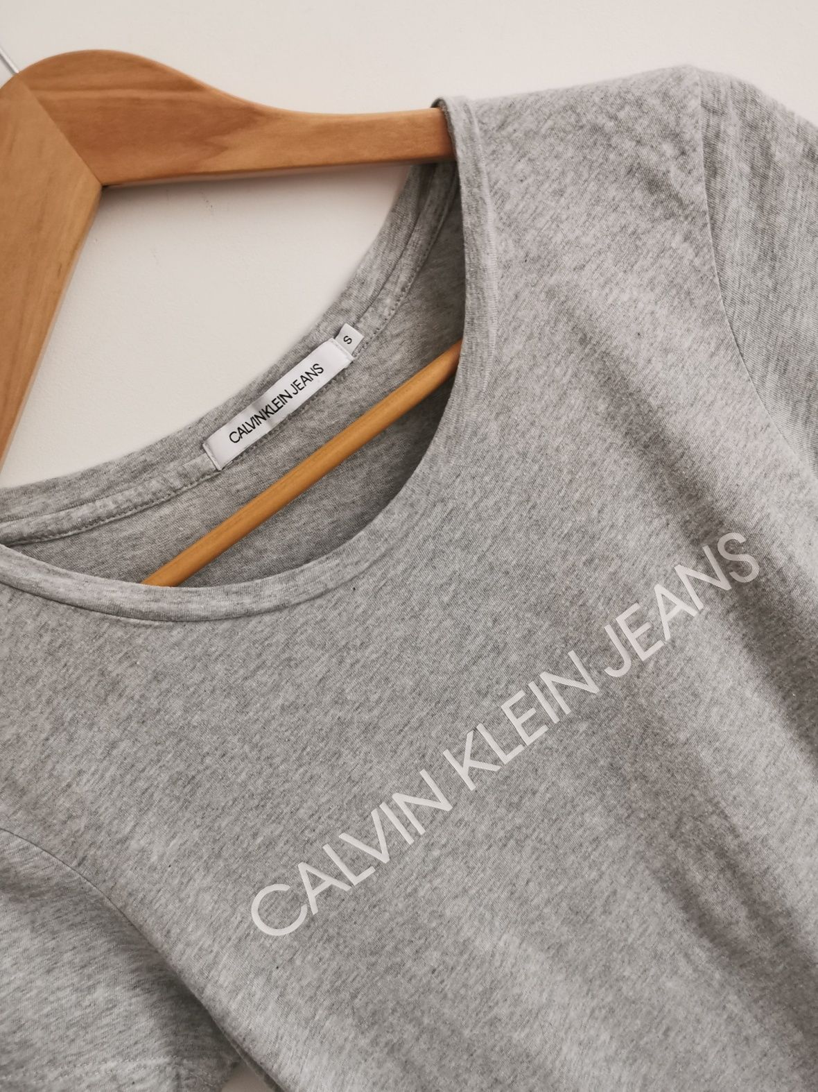 Calvin Klein t-shirt koszulka krótki rękaw sportowa S/M