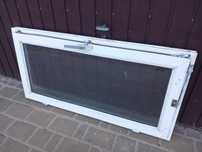 Okno plastikowe poziome pcv gospodarcze uchylne 120x60