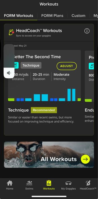 Óculos natação Form Smart Swim 2