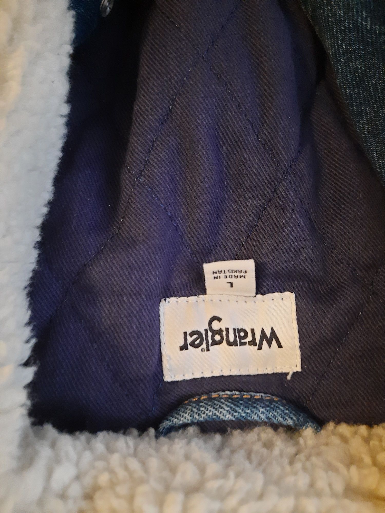 Kurtka jeansowa ocieplana damska Wrangler