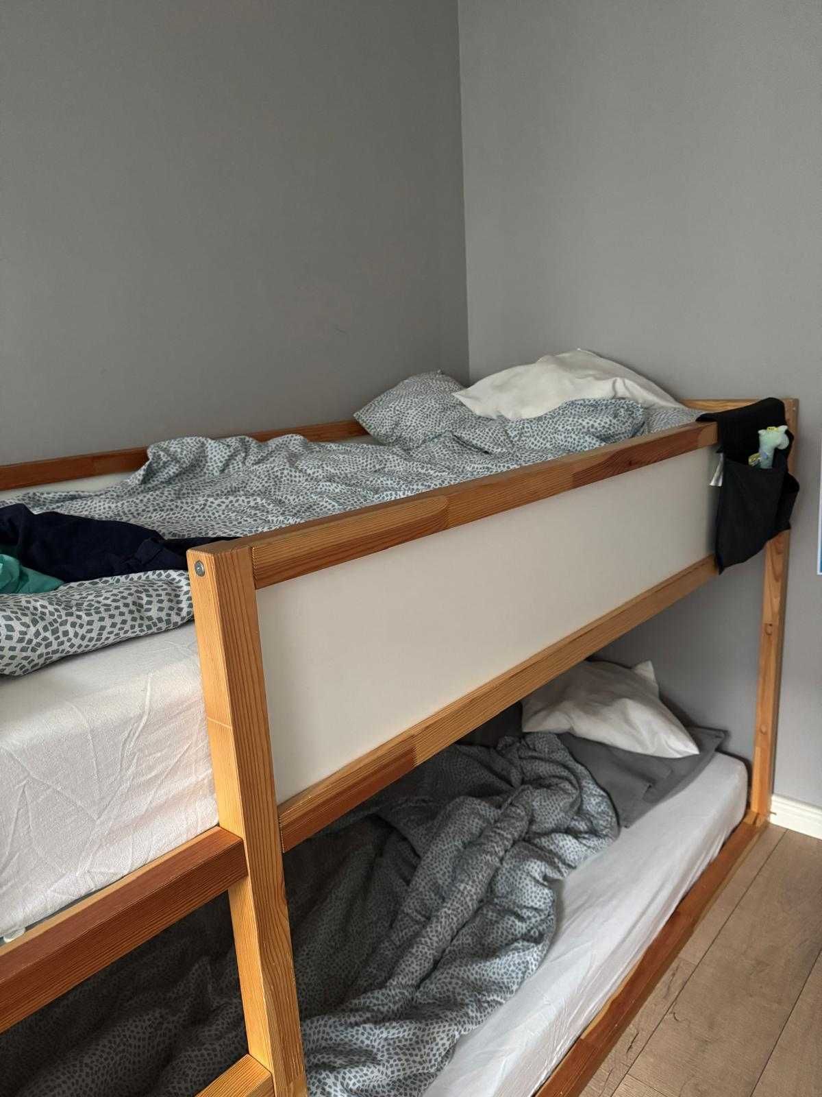 Łóżko dwustronne dla dzieci ikea kura
