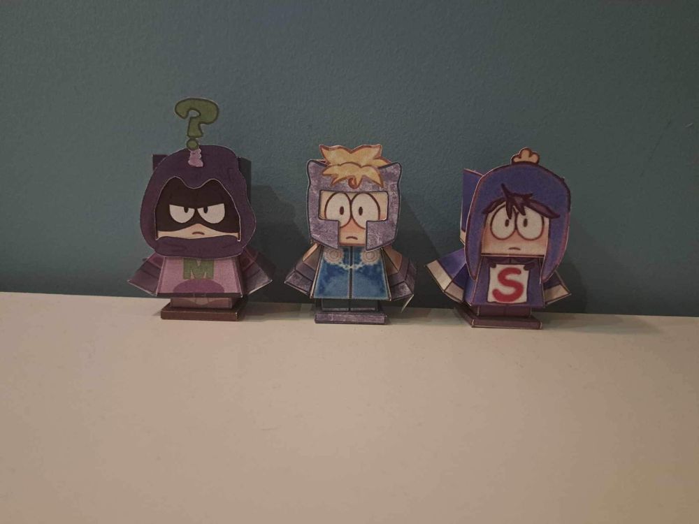 south park custom figures handmade!