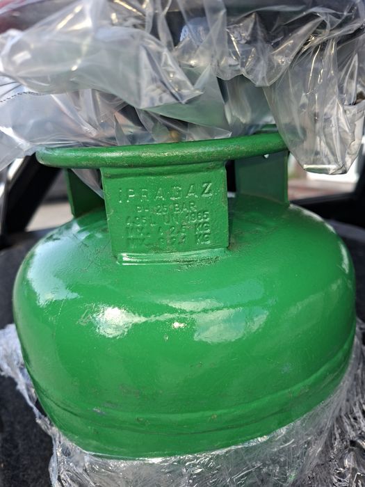 Газовий балон чавунний з перехідником