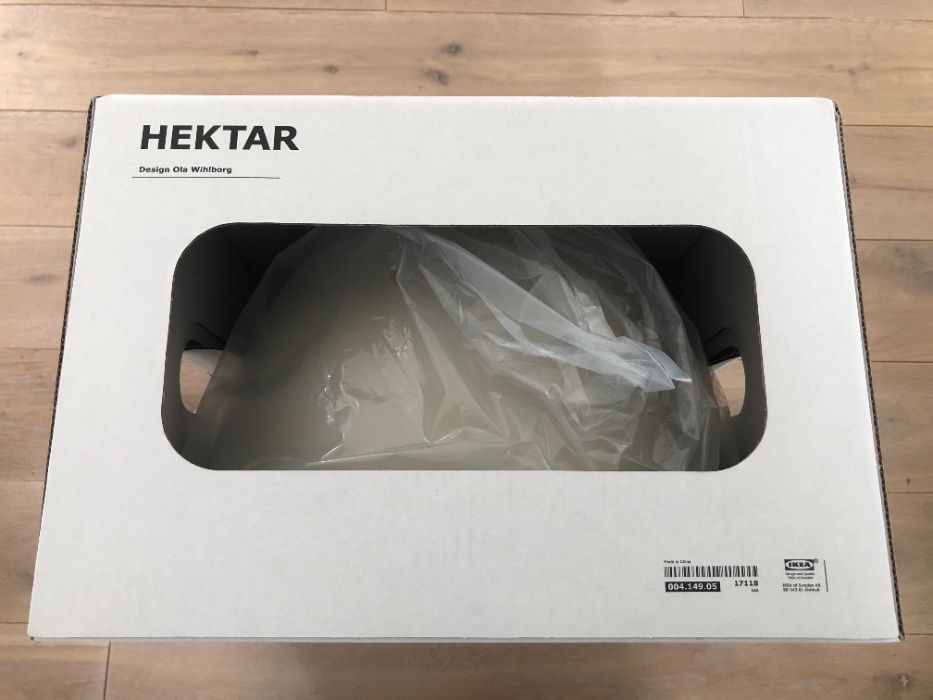 Lampa IKEA HEKTAR wisząca 38cm beżowa