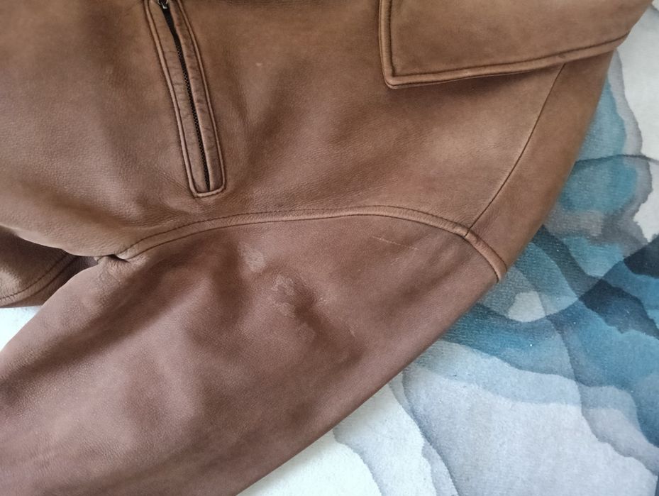 Kurtka skórzana Traper