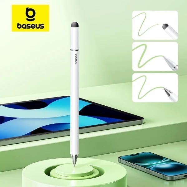 Stylus Baseus smooth writing 3 w 1 Rysik iPhone iPad non-magnetic