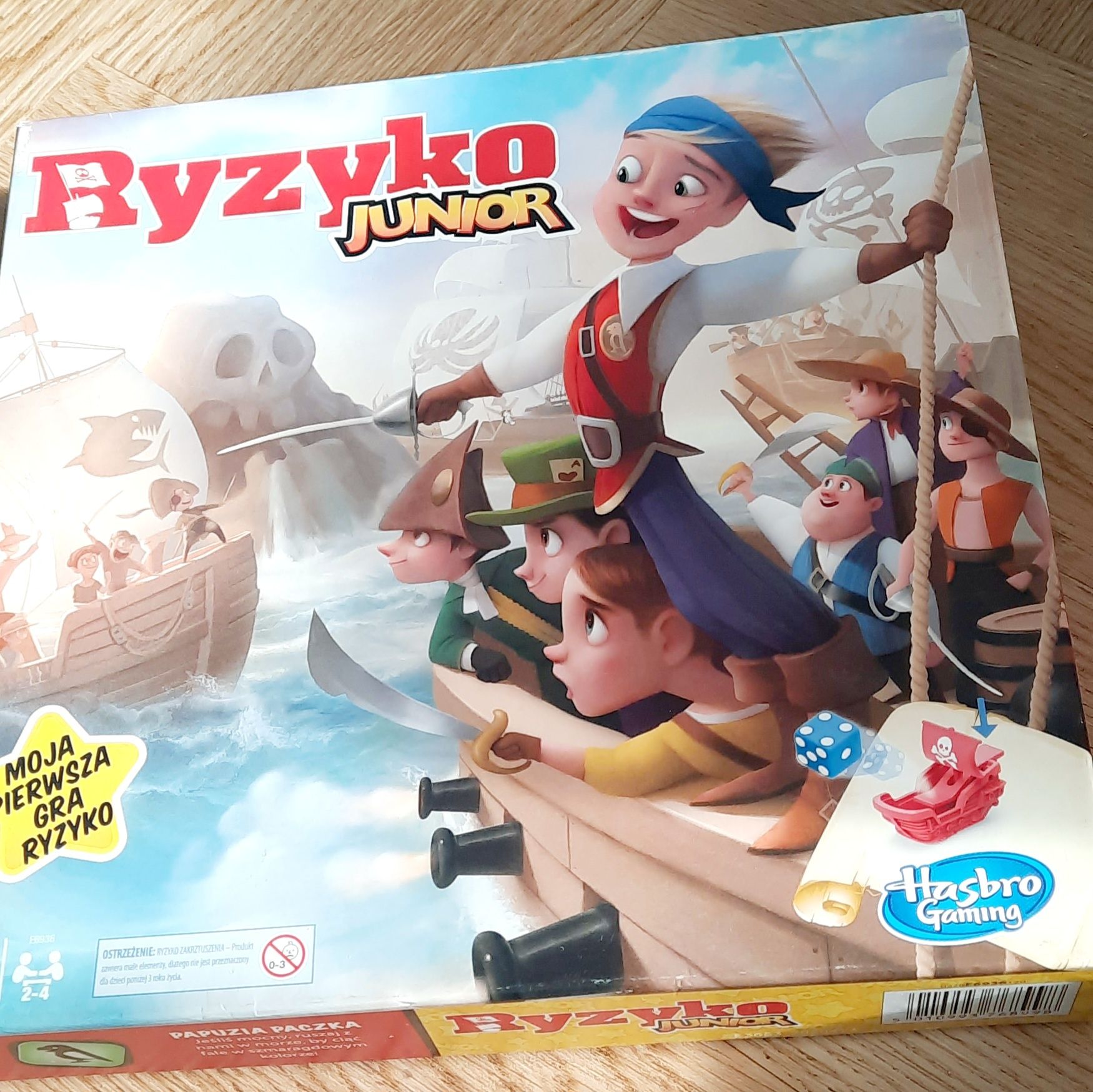 Ryzyko junior gra planszowa dla dzieci