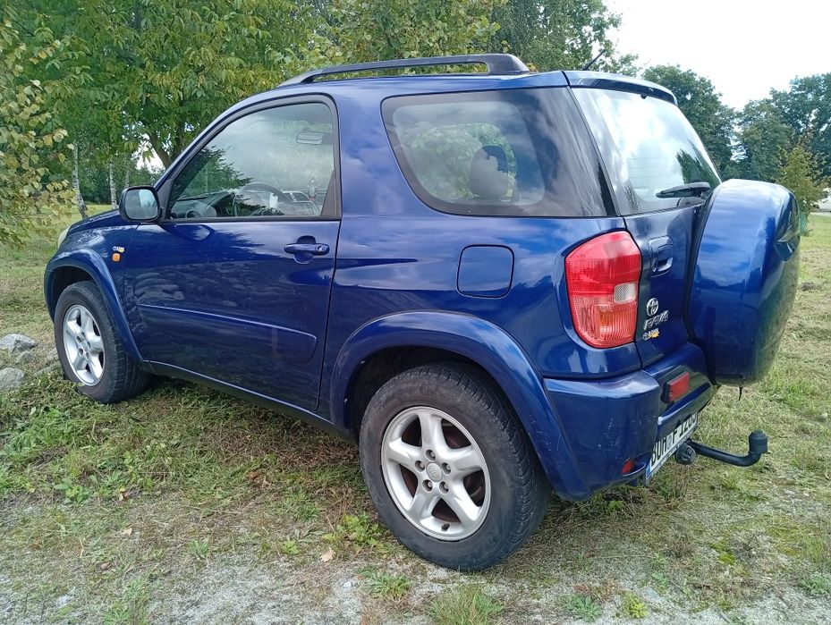 Toyota RAV4 4x4 napęd,2002r.,klimatyzacja,hak.