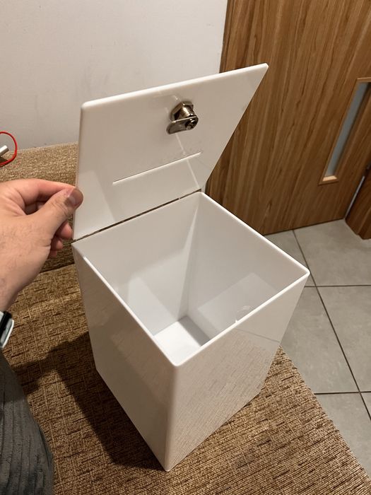 Pudałko akrylowe NOWE