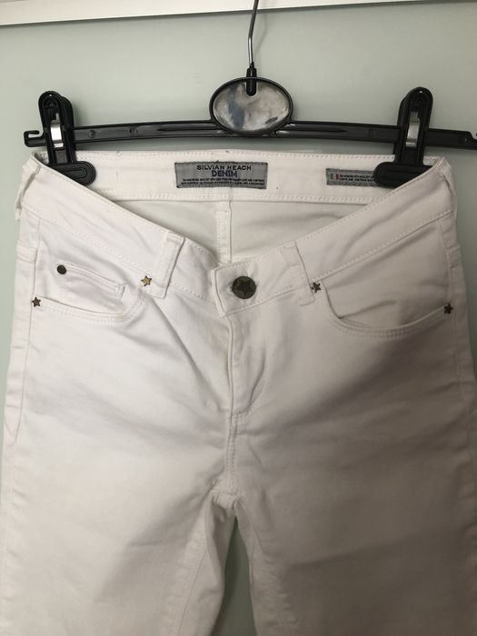 Джинси білі джинсы Silvian Heach xs
