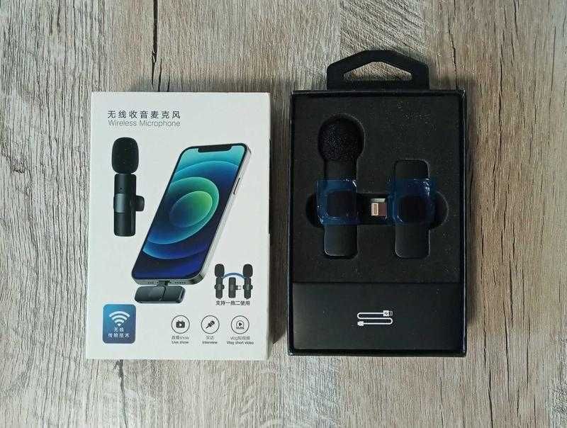 Беспроводной микрофон для телефона iphone ios