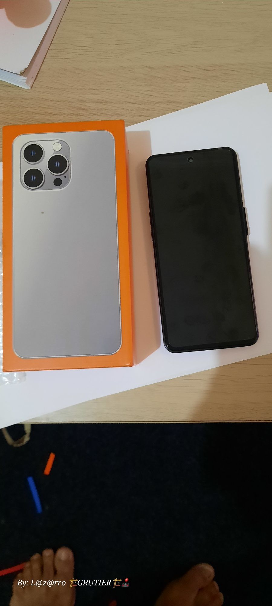 Smartphone Veanxin I15 Pro Max 5G 8gb + 256gb novo
