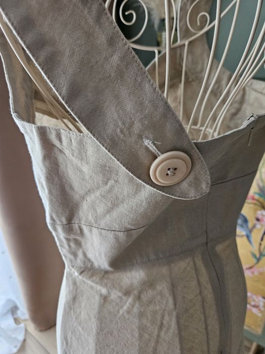 Elegancka  letnia Sukienka damska  Orsay z Metalicznym Blaskiem złota