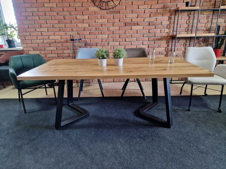 stół lity dąb 200x100 producent dostępny od ręki