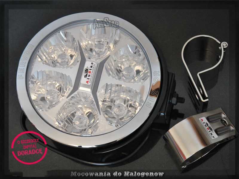 Mocowanie Halogena Obejma Rury fi 60 mm