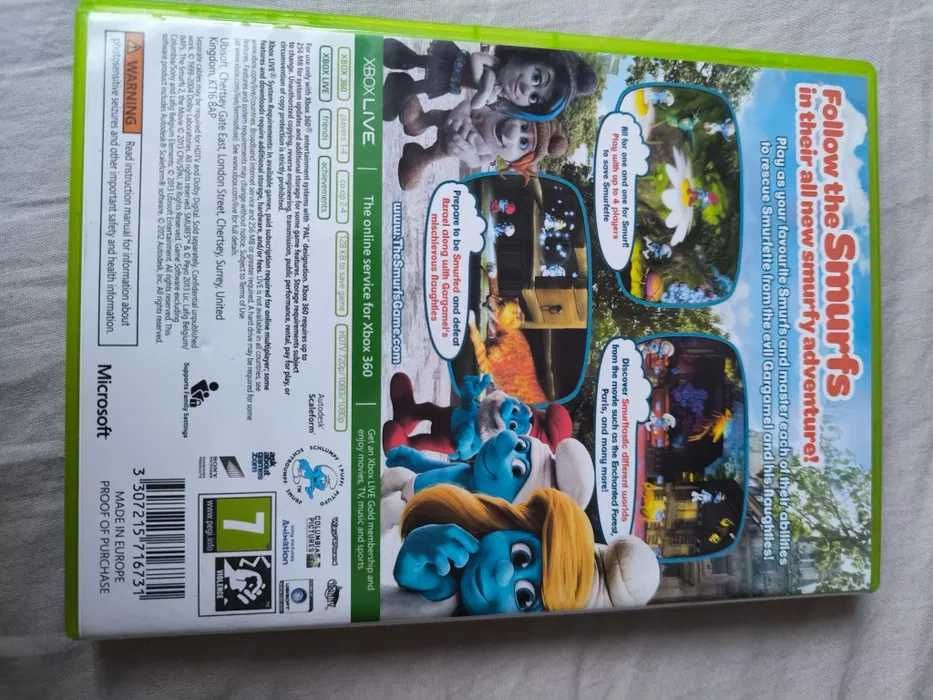 xbox 360 smurfs 2 - gra smerfy 2