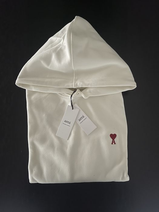 Hoodie AMI paris branco novo com etiquetas e nunca usado