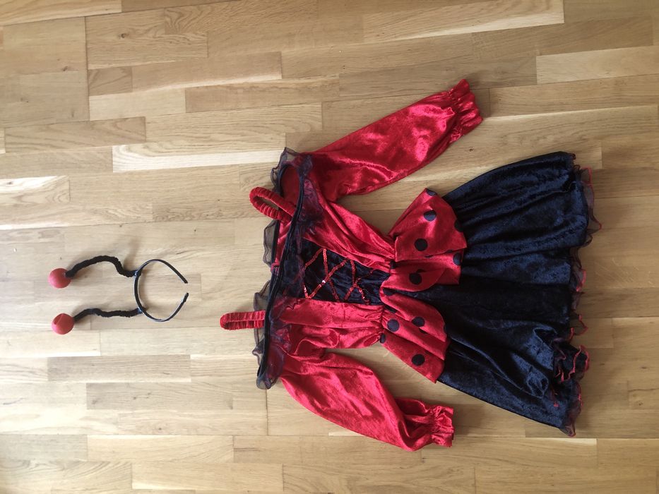 Сонечко божа корівка леді баг костюм карнавальний на 6-8 років дитячий