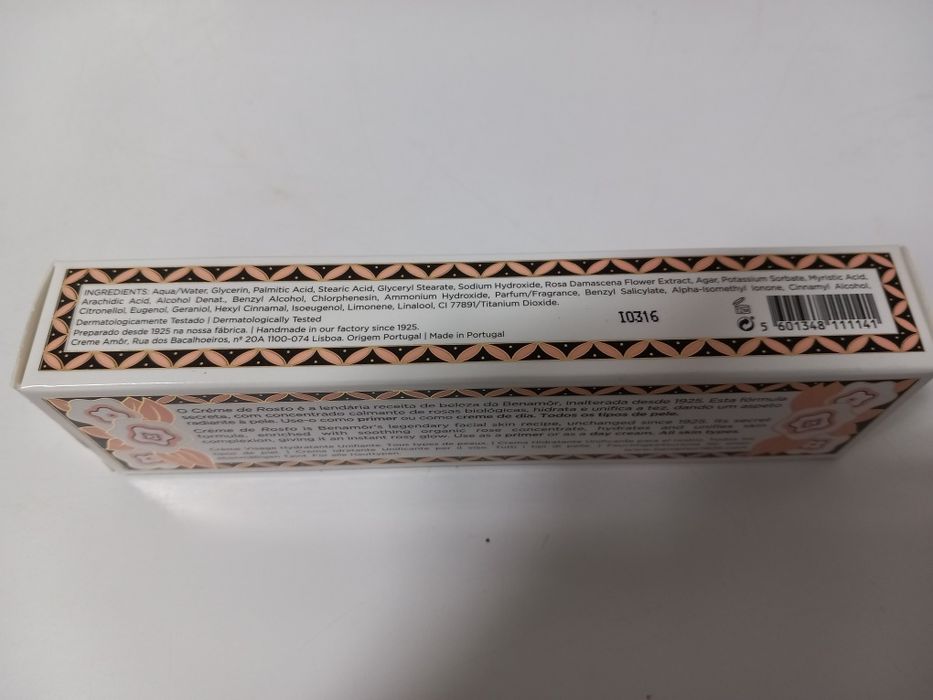 Creme de Rosto benamôr