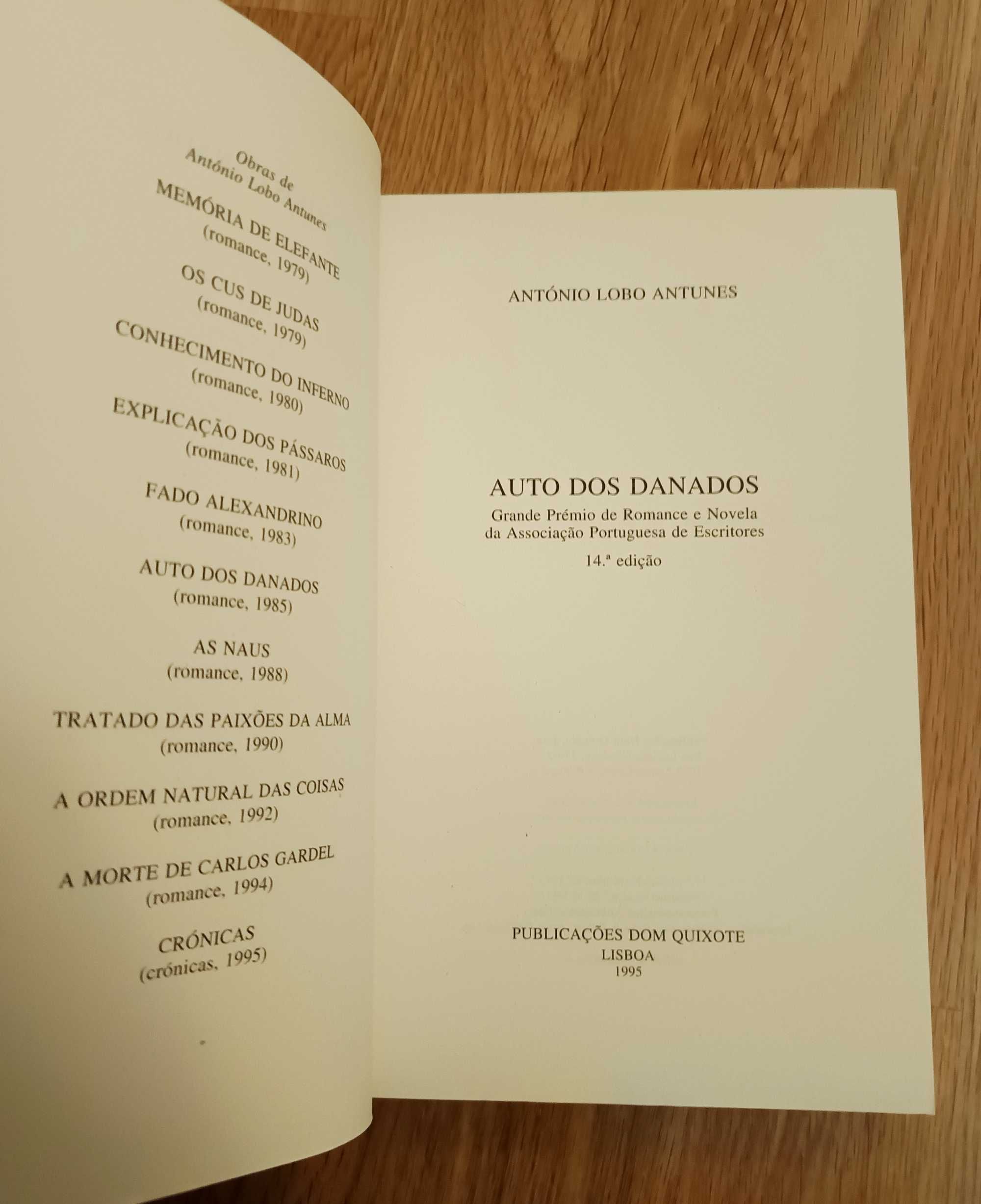 Auto dos Danados - António Lobo Antunes (portes incluídos)